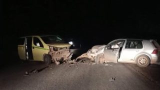 سطات: اصطدام سيارة أجرة بسيارة خفيفة على طريق بن أحمد دون إصابات