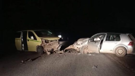 سطات: اصطدام سيارة أجرة بسيارة خفيفة على طريق بن أحمد دون إصابات