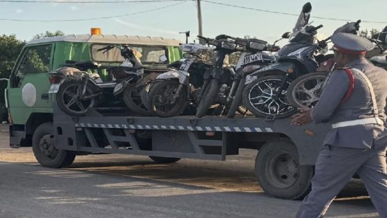 حجز 14 دراجة نارية مخالفة وتوقيف مستهلك مخدرات في حملة لدرك جمعة سحيم بإقليم آسفي