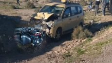 حادثة سير مميتة على الطريق الرابطة بين تامنصورت ودوار سيدي مبارك